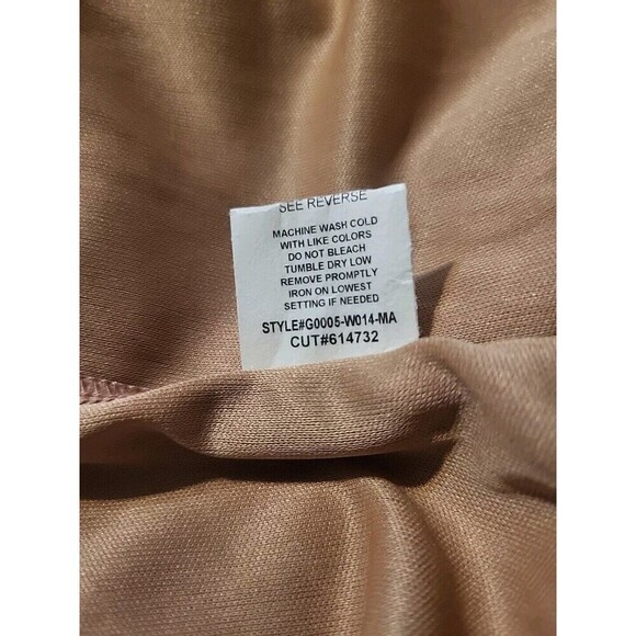 Kim And Cami USA Pink Crushed Velvet Dress Womens L Romantic Ruffle *tiny Flaw* - Picture 10 of 13